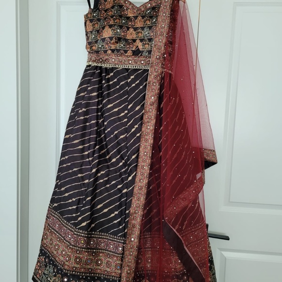 Black lengha brand new - Picture 1 of 7